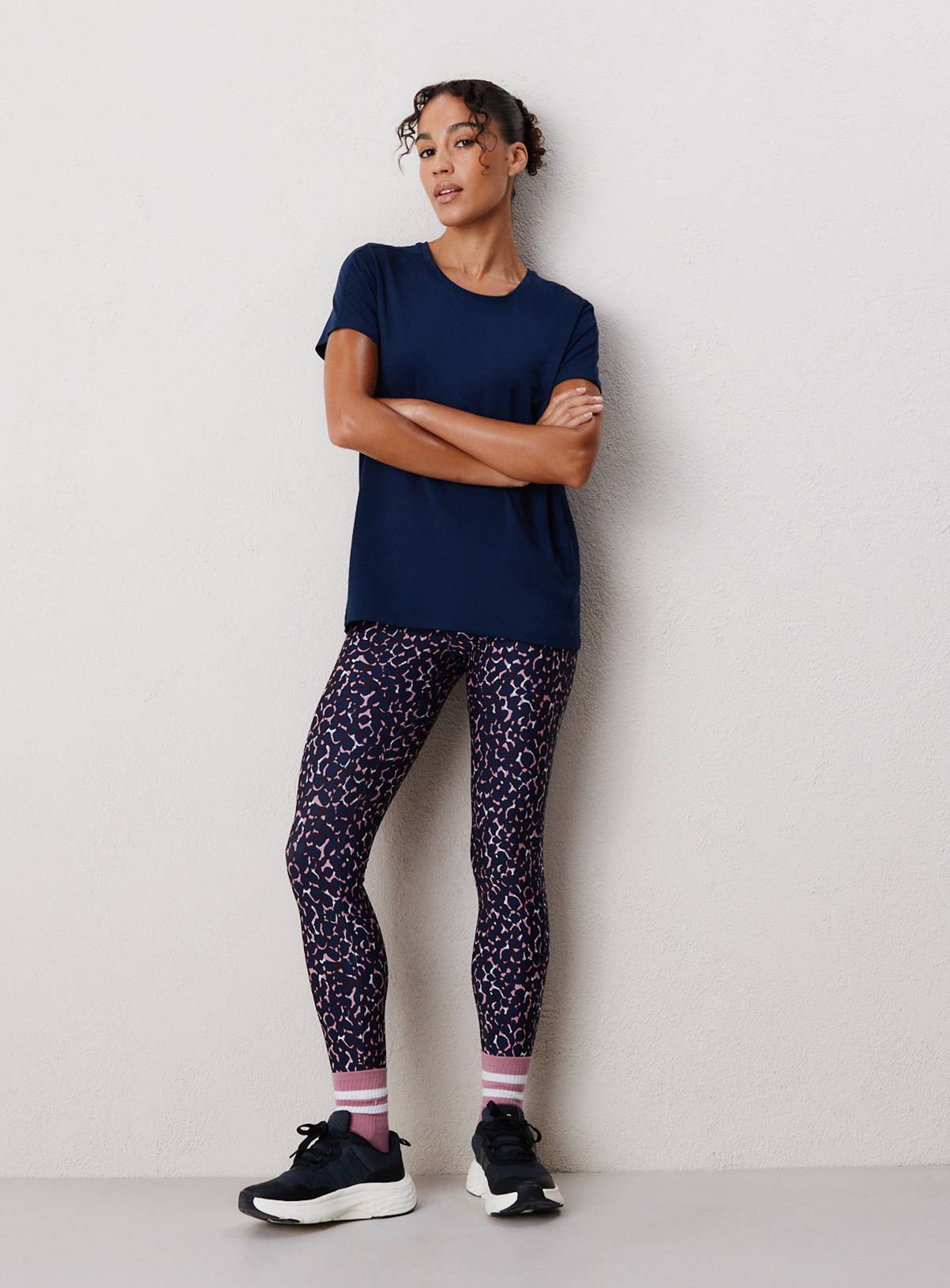 REAKTIV Printed High Waisted Everyday Full Length Legging L - Image 2